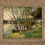 Friedrich Wilhelm Kuhnert (1865-1926), In the Marsh - Buffalo