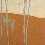 David Grossmann, Autumn Birds and Falling Leaves, 2021