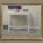 Ben Henriques, Hellebores on a Mandarin Background, 2021