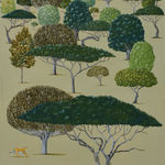 Rebecca Campbell, Commission of a painting similar to 'African Icons' , 2024