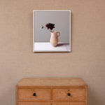 Jo Barrett, Still Life with Garden Roses and Stoneware Pot
