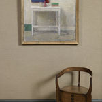 Ben Henriques, Hellebores on a Mandarin Background, 2021