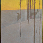 David Grossmann, Autumn Birds and Falling Leaves, 2021