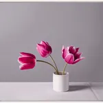 Jo Barrett, Still Life with Garden Roses and Stoneware Pot