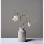 Jo Barrett, Still Life with Fritillaries and Stoneware Bottle - From the Fern Verrow Collection, 2021