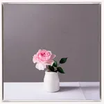 Jo Barrett, Still Life with Garden Roses and Stoneware Pot