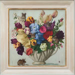 Georgia Fiennes, Parrots, Plums and Pink