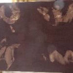 Judit Reigl, Drap-décodage (fragment), 1973