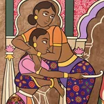 Haya Zaidi, A Meeting, 2021