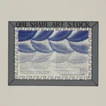Roger Brown, One Share Art Stock, 1989