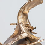 Miya Ando, January 15, 2021 Matsu Pine Shou Sugi Ban Silver, 2021