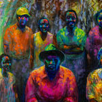 Sherman Beck, Family Gathering, 2022