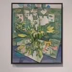 Francis Sills, Flowers (reflected), 2018