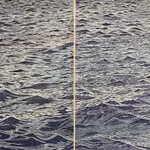 Eve Stockton, Seascape Diptych 19, 2019