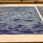 Eve Stockton, Seascape Diptych 19, 2019