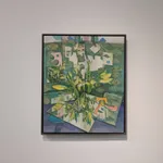 Francis Sills, Flowers (reflected), 2018