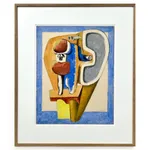 Alberto Giacometti, Tête d'Homme, Femmes Debout et Griffonnages, Ca. 1962