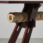 Philippe Starck (b. 1949), Lampe table ou table lampe Tamish, Ca. 1984