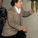 Philippe Starck, Lampe table ou table lampe Tamish, Ca. 1984