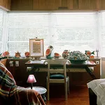 Philippe Starck (b. 1949), Lampe table ou table lampe Tamish, Ca. 1984