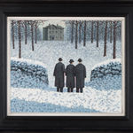 Mark Edwards, One Train, Two Men and Three Trees, 2020