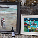 Jane MacNeill, Mountain Pass with Red Birches, 2021