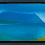 Peter Davis RSW, Hoy Sound, study with turquoise, 2024
