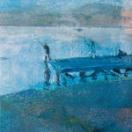 Kate Downie Dusk Fisherman, Bicheno