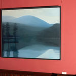 Jane MacNeill, Loch with Hidden Island (Loch an Eilein), 2019