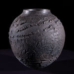 Patricia Shone, Small Open Earth Bowl, 2024