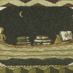 Prospero Flees with his Favourite Books