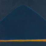 Jane MacNeill, Beinn Dearg Mhor after nightfall - study, 2022