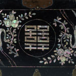 Unknown, Joseon Dynasty (1392–1897), Red Lacquer Box Inlaid with Mother-of-Pearl, 19th century