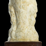 Very rare plaster by Ferdinand Hodler, depicting his beloved muse Valentine Godé-Darel. The only signed sculpture by Ferdinand Hodler, realized in Geneva c. 1914.