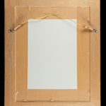 A drawing realized by French artist from the 16 century, Jean Brotin, depicting a Portrait of a man.