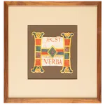 Very large and richly illuminated initial H from an Atlantic Bible realizead in Italy, Rome, c. 1100