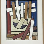 Mavis Pusey, Dissolution of X, 28 3/4 x 22 1/2 in