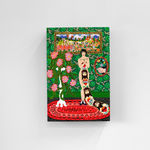 Laura Williams, Archangel Michael imparts paternalistic words of wisdom to St Joan of arc, 2022