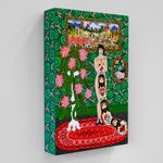 Laura Williams, Archangel Michael imparts paternalistic words of wisdom to St Joan of arc, 2022