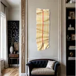 Sherbert. Colour Pencil and Acrylic Paint on Paper. Shown in vertical position in illustration mockup to scale.