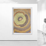 Yellow Circle shown in vertical position.