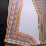 Overhead view of Wonder Woman in progress.