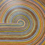 Detail of Two Lines in progress.