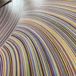 Detail of Pink Window in progress.