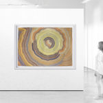 Yellow Circle shown in horizontal position.