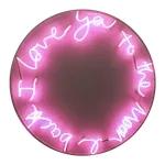 Lauren Baker, To the Moon & Back (Pink), 2015