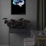 Lauren Baker, Crystal Brain (with diamond dust), 2015