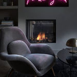 Lauren Baker, You Blow My Mind - Pink On Black, 2013