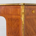 1940s French Kingwood Bureau Plat