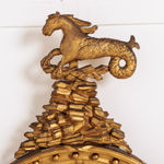 19th Century English Regency Convex Mirror